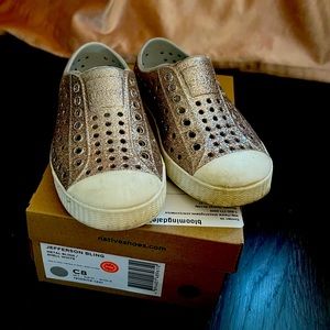 Toddler Native Jefferson Bling Rose Gold